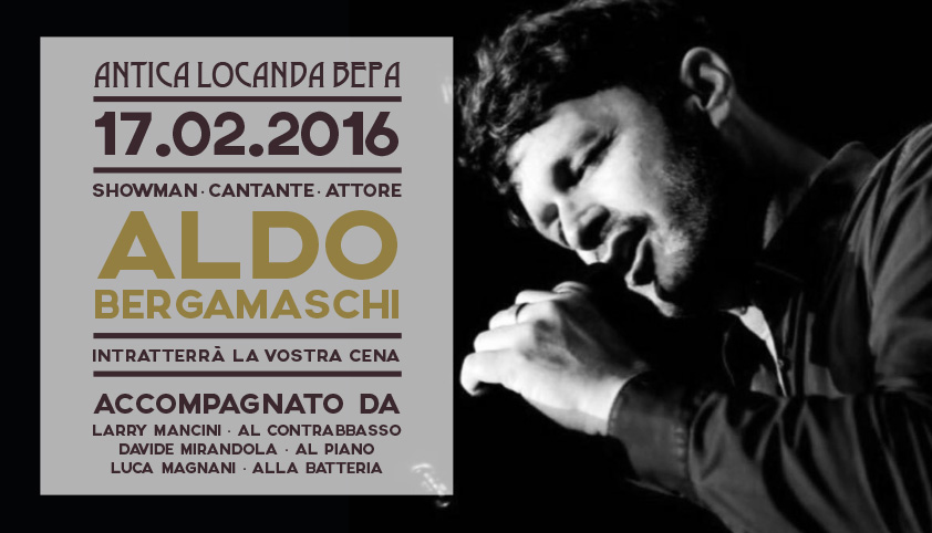 Evento Live<br>Aldo Bergamaschi